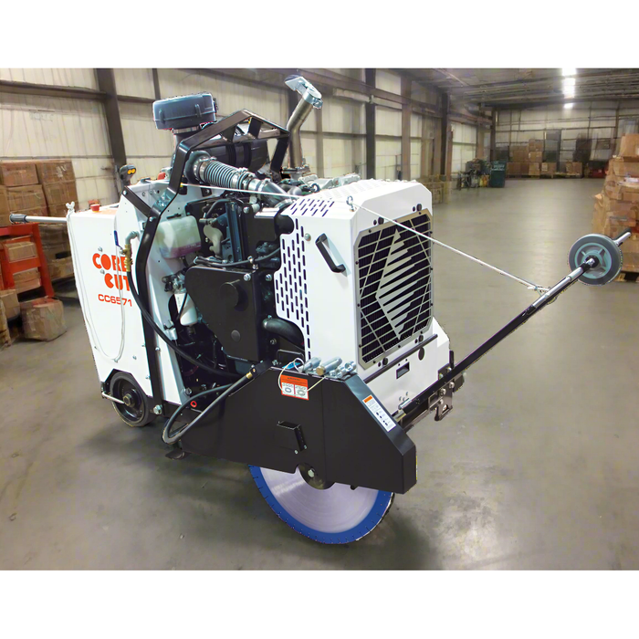 Walk Behind Saw | 71 HP | Kubota Diesel | 36'' Guard | Diamond Products