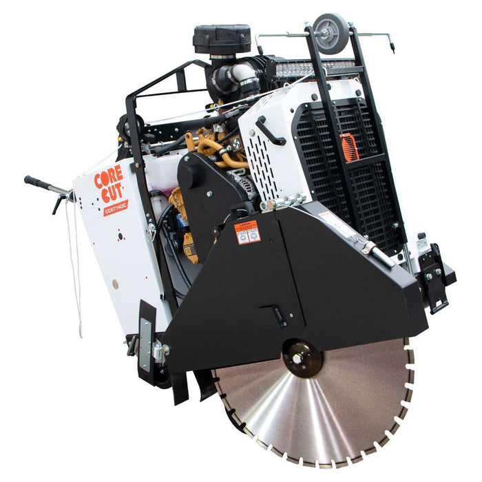 Walk Behind Saw | 74hp | Cat Diesel | 14'' Guard | Diamond Products