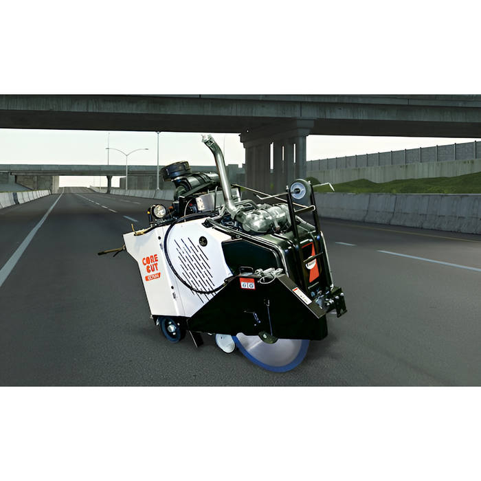 In-Line Walk Behind Saw | 74 HP | Deutz Diesel | 20'' Guard | Single Speed | Diamond Products