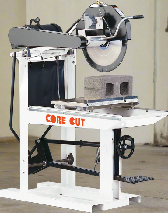 Rugged Block Saw | 5HP | Electric | 20'' Guard with water Pump | Diamond Products