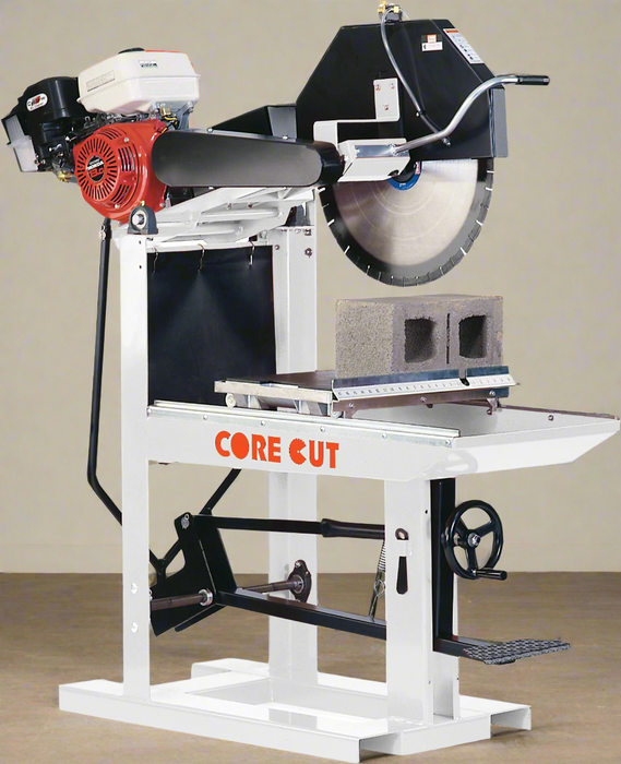Rugged Block Saw | 5HP | Electric | 20'' Guard with water Pump | Diamond Products