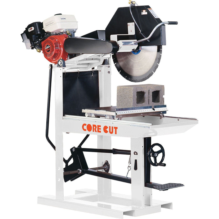 Rugged Block Saw | 5HP | Electric | 20'' Guard with water Pump | Diamond Products