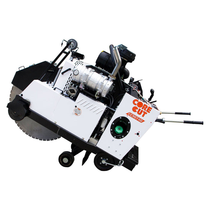 Walk Behind Deep Cut Saw | 74HP | Kubota Diesel | 36'' Guard | Diamond Products