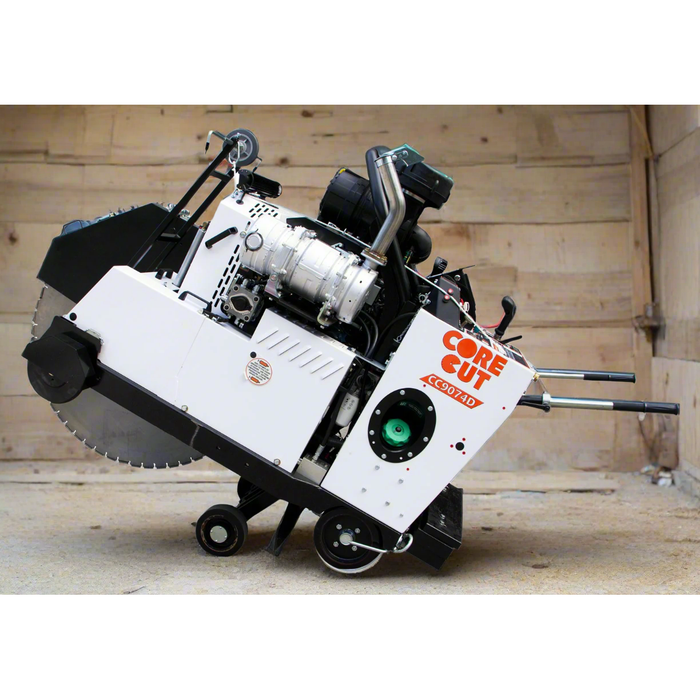 Walk Behind Deep Cut Saw | 74HP | Kubota Diesel | 36'' Guard | Diamond Products