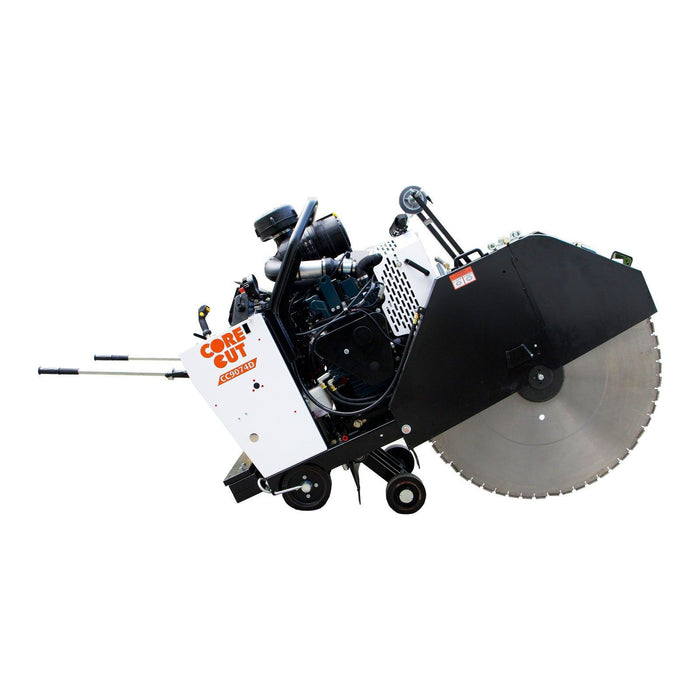 Walk Behind Deep Cut Saw | 74HP | Kubota Diesel | 36'' Guard | Diamond Products