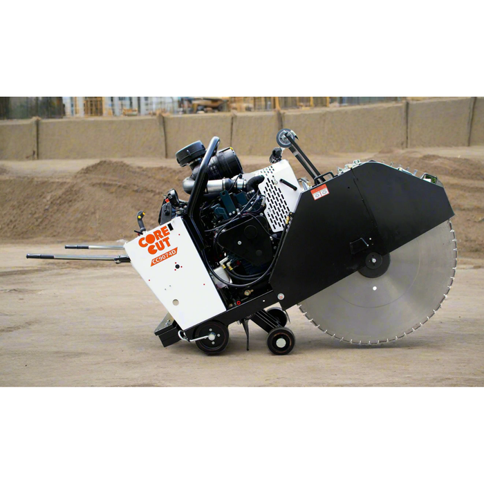Walk Behind Deep Cut Saw | 74HP | Kubota Diesel | 36'' Guard | Diamond Products
