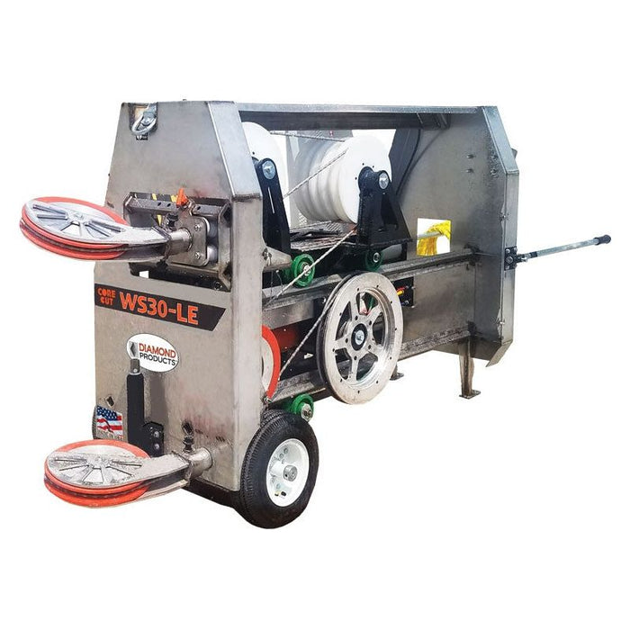Wire Saw | High-Cycle | 25HP |  49 ft Wire Capacity| Stainless Steel | Diamond Products