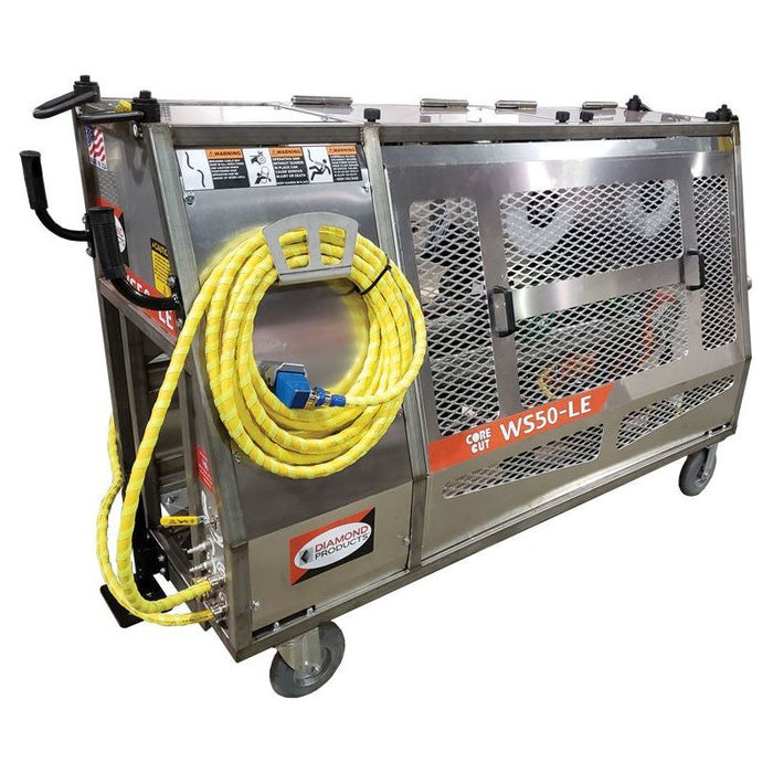 Wire Saw | 25HP | High-Cycle | 86 ft Wire Capacity | Stainless Steel | Diamond Products
