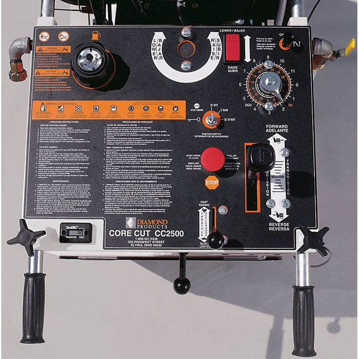 Walk Behind Saw | 25HP | Kohler® Command CH742 Gas | 14" Guard | Diamond Products