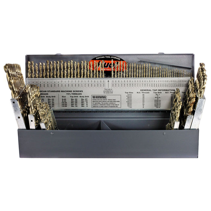 115PC COB Set 1/16-1/2 by 64TH #1-60 | Drillco 500A0115