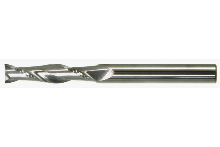 Carbide End Mill | 1" X-Long 2FL Solid | Drillco 725A164C