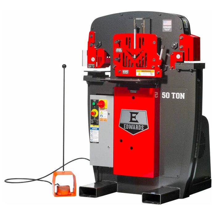 Ironworker | 50 Ton | With Powerlink | Edwards ED9-IW50-3P208-A