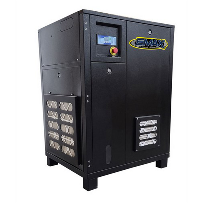 Emax Compressor 10HP 1PH Industrial Rotary Screw Compressor-Cabinet Only EMXERI0100001