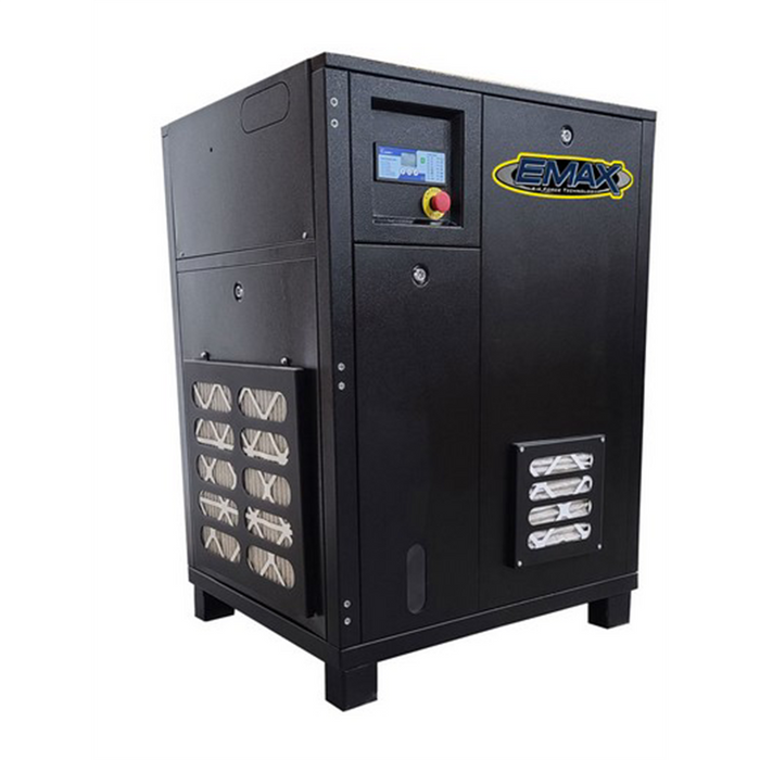 Emax Compressor 10HP 3PH Industrial Rotary Screw Compressor-Cabinet Only EMXERI0100003