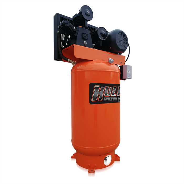 Emax Compressor 5HP 1PH 80GAL Stationary Hulk Industrial Comp EMXHI05V080Y1