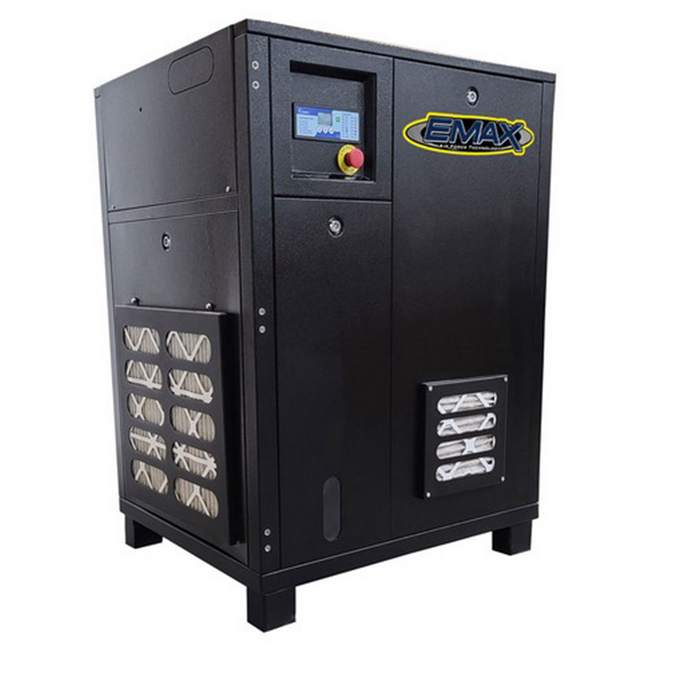 Emax Compressor 5HP 1PH Industrial Rotary Screw Compressor-Cabinet Only EMXERI0050001
