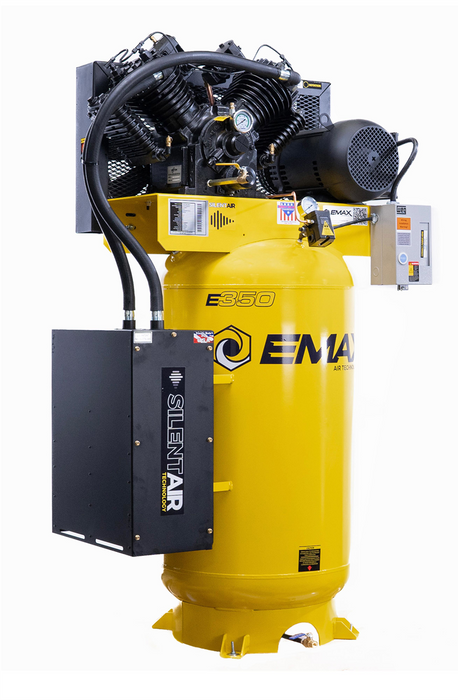 Emax Compressor 7.5 HP 2 Stage 1 Ph Vertical 80 Gallon EMXES07V080V1