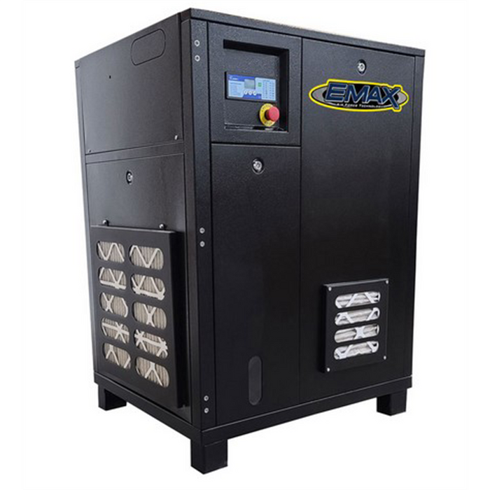 Emax Compressor 7.5HP 3PH Industrial Rotary Screw Compressor-Cabinet Only EMXERI0070003