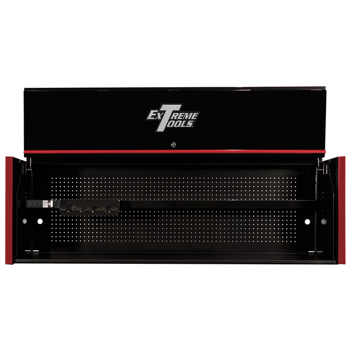 Extreme Tools RX Series Pro Hutch Black Red-Drawer EXTRX722501HCBKRD