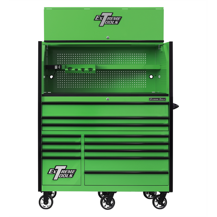 Extreme Tools 55" Hutch-Roll Cabinet Combo EXTRX5513HRGK