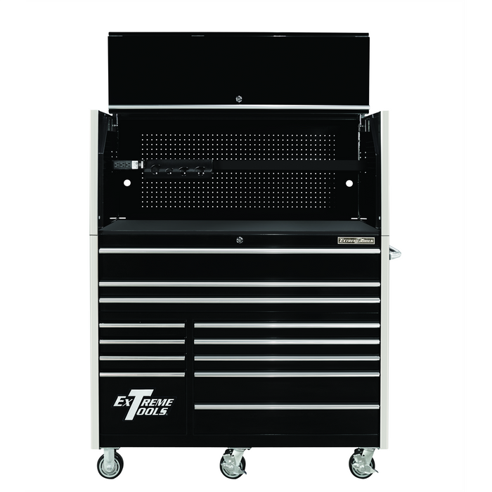 Extreme Tools 55" Hutch-Roll Cabinet Combo EXTRX5513HRKC