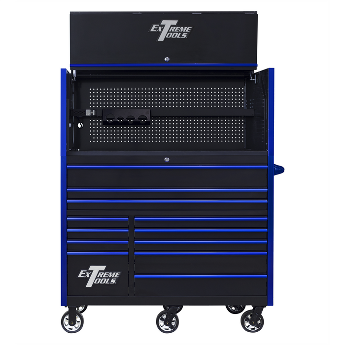 Extreme Tools 55" Hutch-Roll Cabinet Combo EXTRX5513HRKU
