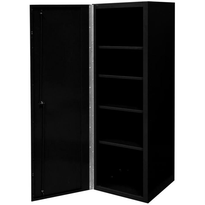 Extreme Tools DX 19'' x 21'' Locker 4 Shelves, MB with Black Handle EXTDX192100SLMBBK