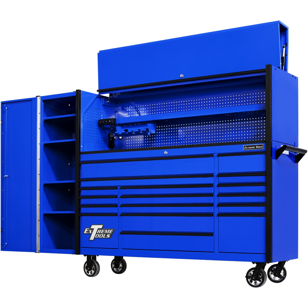 Extreme Tools DX Series 72” Professional Workstation Combo – 17 Drawer ...
