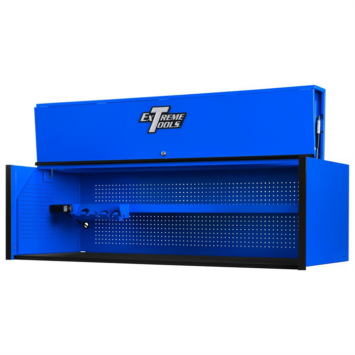 Extreme Tools RX Series 72" Pro Hutch, Blue EXTRX722501HCBLBK