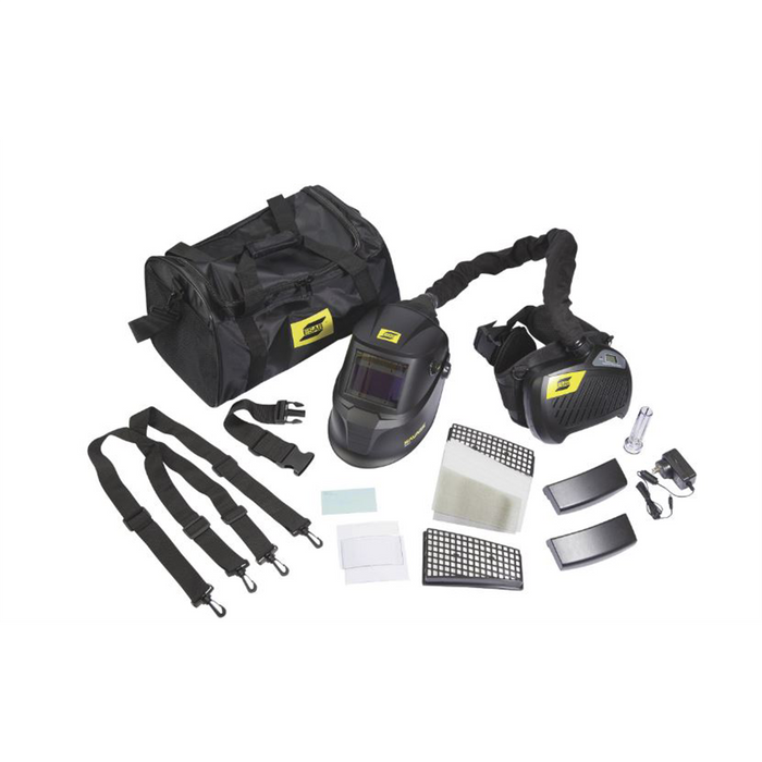 Firepower ESAB Freezone Savage A40 PAPR Welding Helmet with Grind Mode and Filter/Blower System FPW0700002400