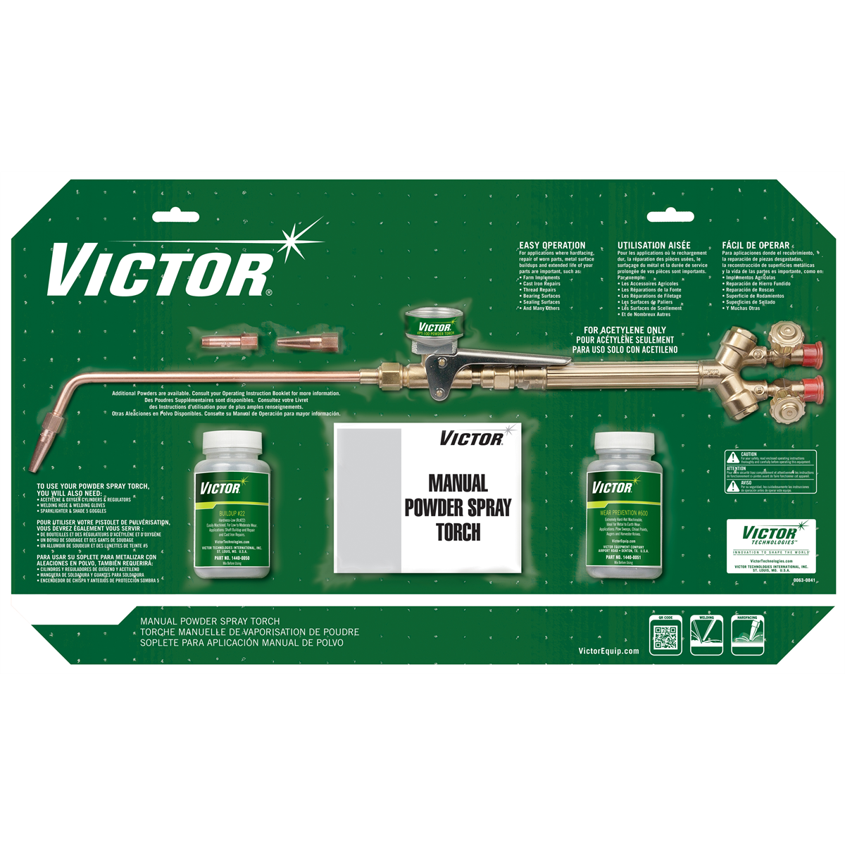 Firepower Powder Spray Torch Kit, VPT-100 FPW0384-1265 — Prime ...