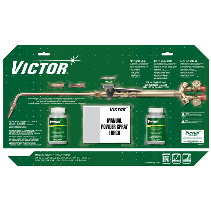 Firepower Powder Spray Torch Kit, VPT-100 FPW0384-1265