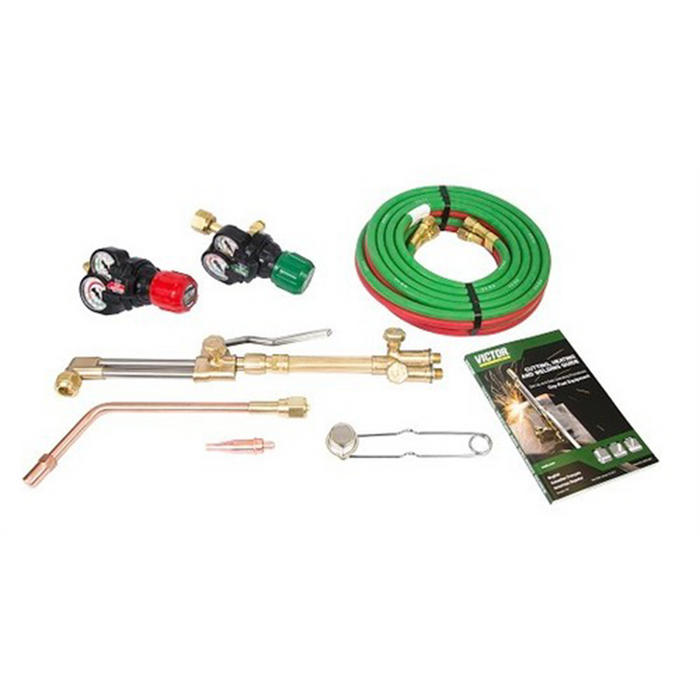 Firepower Victor Contender AF Heavy Duty Outfit W/Torch Handle, Cutting Attachment, Regulators FPW0384-2132