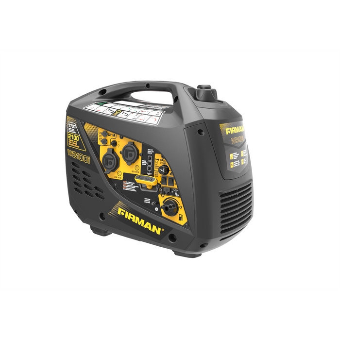 Firman Inverter 2100/1700W Recoil Start Gasoline Powered Parallel Built-In Portable Generator FRGW01784