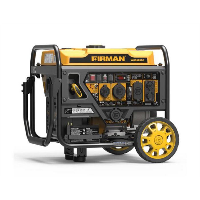 Firman Inverter Open Frame 4200/3650 Gasoline with Electric and Remote Start, 50 Amp Outlet and CO Alert FRGW03661OF