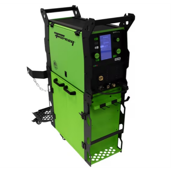 Forney Industries 250 MP PRO Multi-Process Welder with Dual Cylinder Cabinet Cart FOR11415