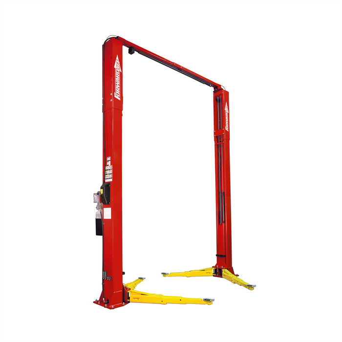 Forward Lift 12K 2-Post Symmetric Vehicle Lift 137in Height Red ROTI12N303RD