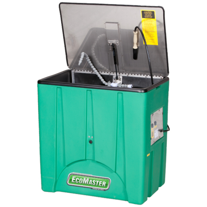 Fountain Industries 45 Gallon Heated Parts Washer with Stainless Lid FNTEM6000