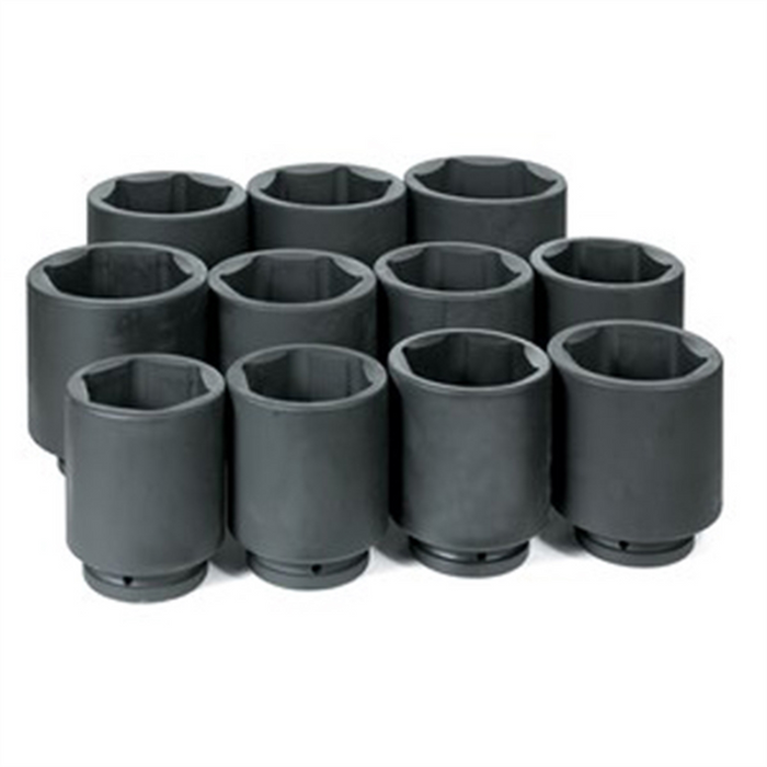 Grey Pneumatic 1DR 11PC Deep Metric Set 76MM-115MM GRE9011MD