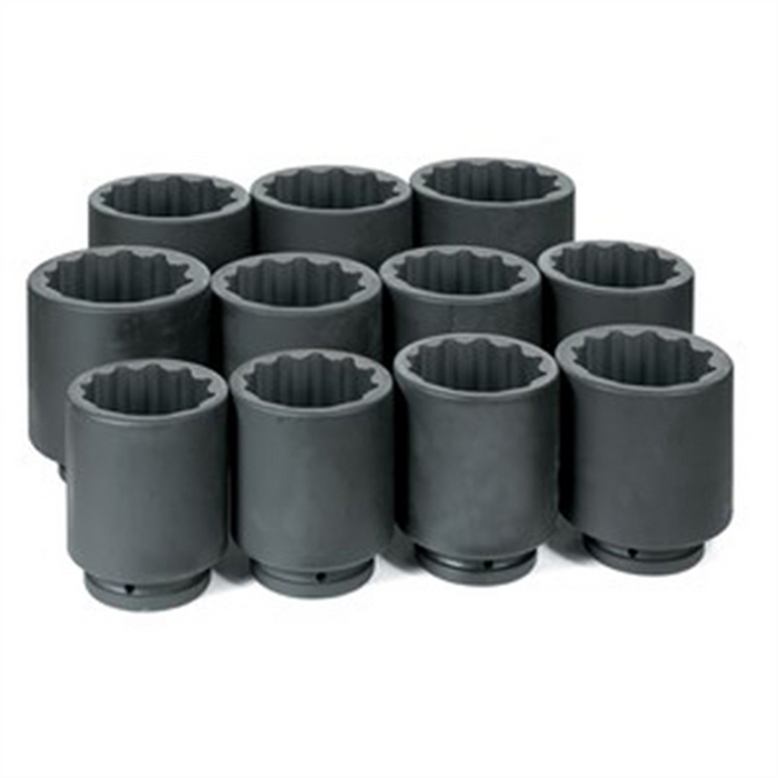 Grey Pneumatic 1DR 11PC Deep Metric Set 76MM TO 115MM GRE9111MD