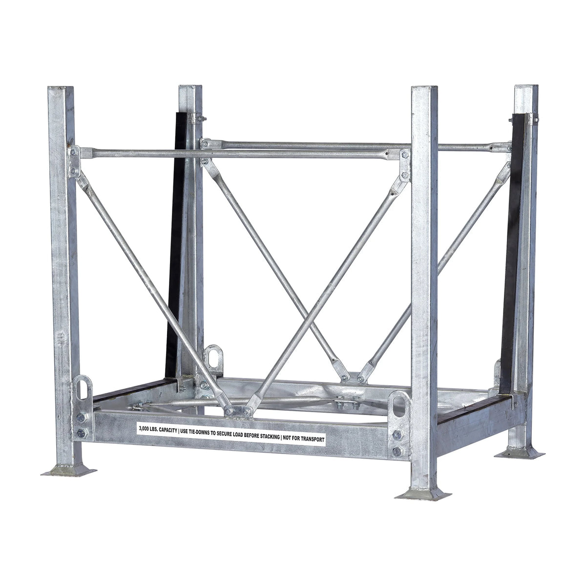 Telescoping Stacking Boxes Stacking Box | 39.5''L X 31''W x 36''H | Groves STKB — Prime Industrial USA