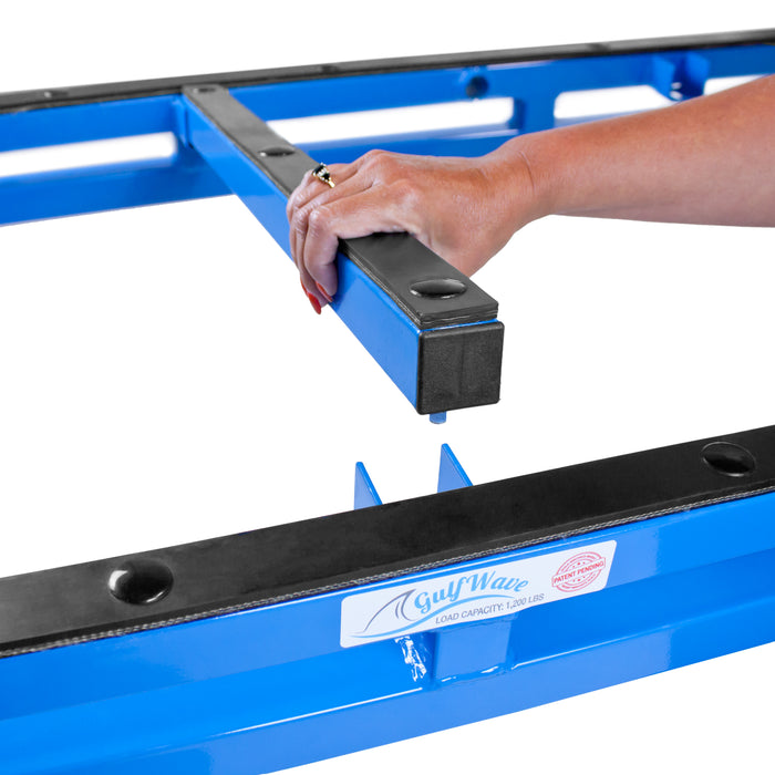 Gulf Wave A Whale of a Table! Patent Pending Height Adjustable Modular Fabrication Work Table GWT-8428