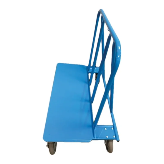Gulf Wave Shark Cart Standard with 2 Additional Upright GWC-S1948S/2T2CFC
