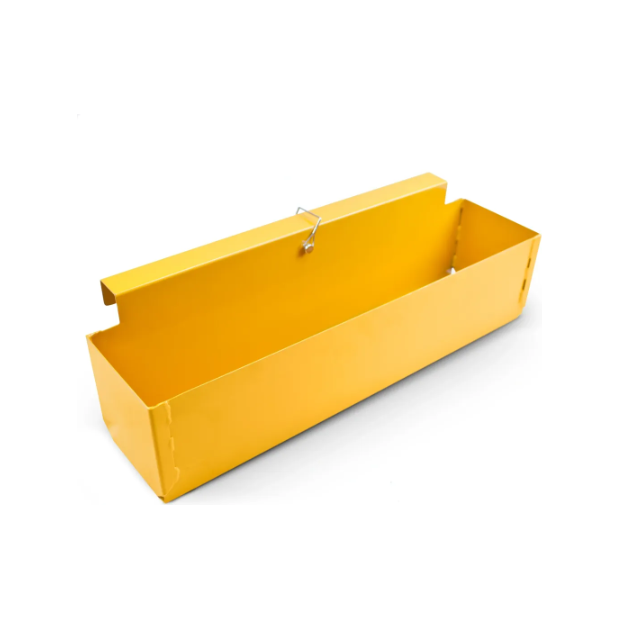 Gulf Wave Yellow Boxfish Heavy Duty Steel Tool Box with Weep Holes GW-BTB