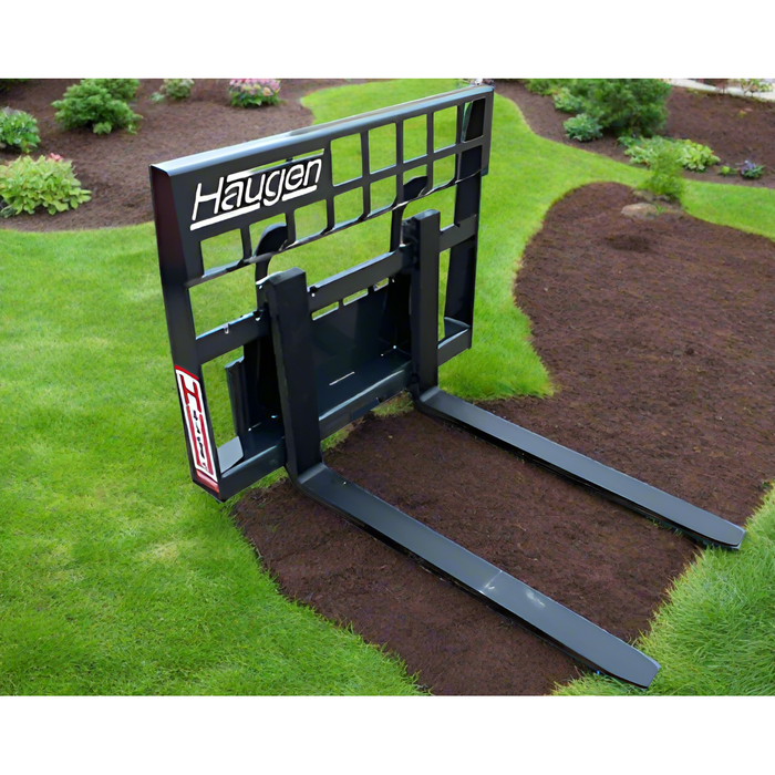Mini Skid-Steer Forks | 42'' | Haugen Attachments