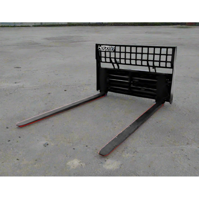 Pallet Forks | 60'' Width | Hydraulic Positioning | Haugen Attachments