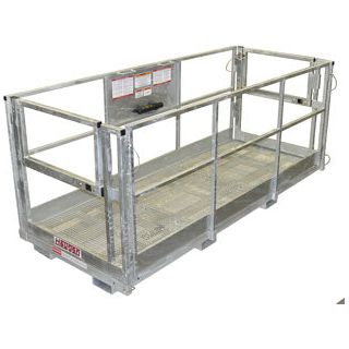 Galvanized Work Platform | 1000 lbs. Cap | Haugen Attachments