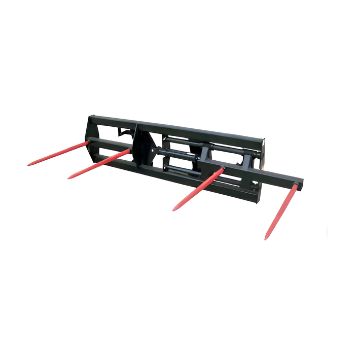 Hydraulically Positioning Bale Spear | Haugen Attachments HRB-D98