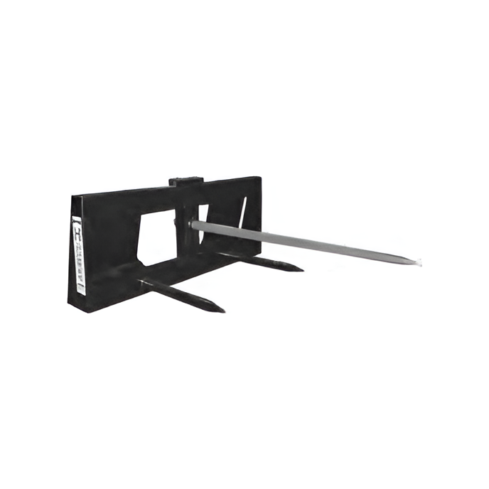 Round Bale Spears | 49'' | Haugen Attachments