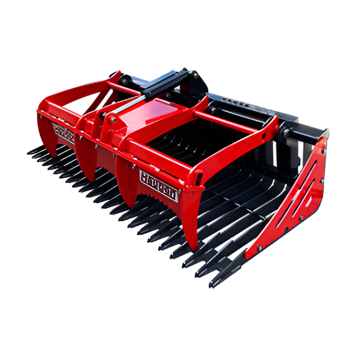 Skeleton Grapple | With Single Cylinder | Haugen Attachments